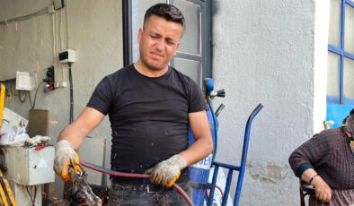 Niğde’de metal ustalarının ağır mesaisi