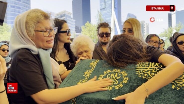 Nihal Candan’ın cenazesinde gözyaşları