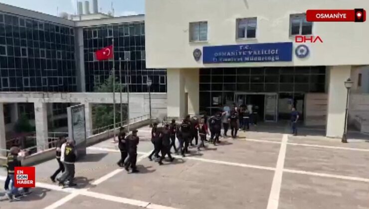 Osmaniye’de hata örgütüne operasyona 18 gözaltı