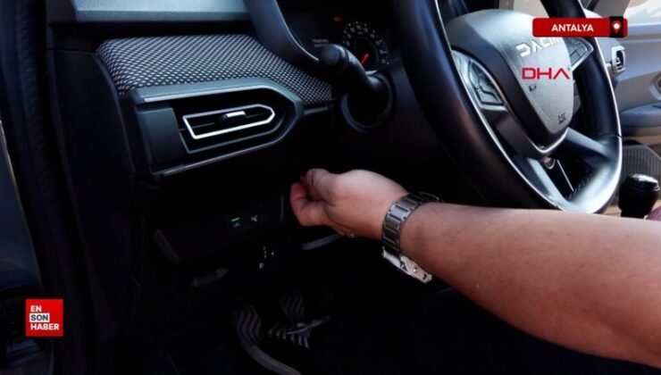 Pilot vilayet Antalya’da taksilere ‘panik butonlu ve kameralı’ takip sistemi