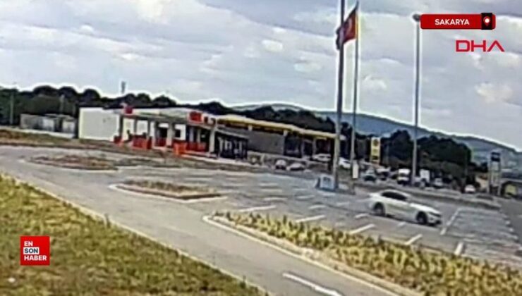 Sakarya’da dinlenme tesisinin otoparkında drift atan şoföre 46 bin lira ceza