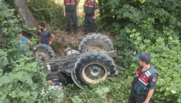 Sakarya’da traktör dere yatağına devrildi: 2 çocuk annesi bayan öldü