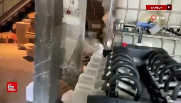 Samsun merkezli 8 vilayette uydurma alkol operasyonunda 4 kişi adliyeye sevk edildi