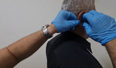 Samsun’da casus kulaklıkla ehliyet imtihanına girdi, suçüstü yakalandı