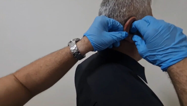 Samsun’da casus kulaklıkla ehliyet imtihanına girdi, suçüstü yakalandı