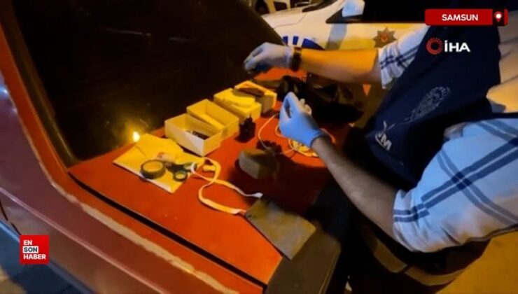 Samsun’da ehliyet imtihanında kopya düzeneğiyle yakalandılar