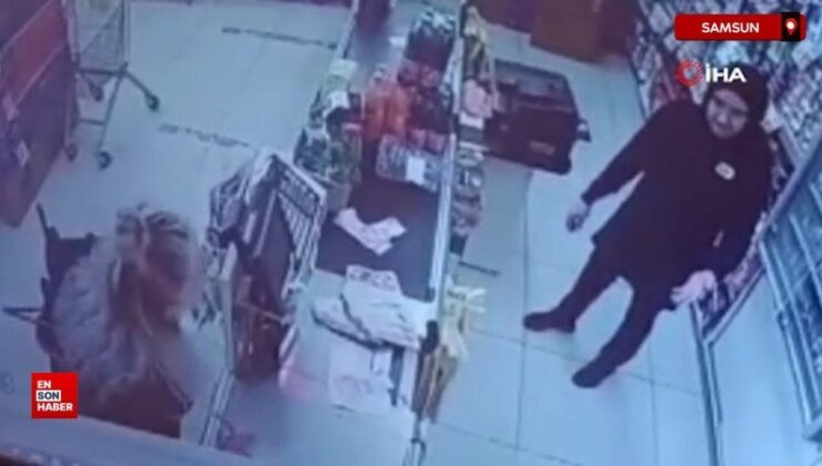 Samsun’da market çalışanı bayanlar ortasındaki tartışma şiddetle sonuçlandı