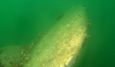 Sapanca Gölü’ne düşen keşif uçağının enkazı birinci sefer görüntülendi