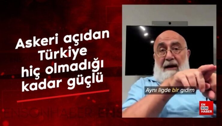 Sevan Nişanyan: Askeri açıdan Türkiye hiç olmadığı kadar güçlü