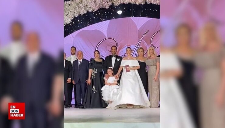 Sinan Engin’in kızı, görkemli bir düğünle evlendi