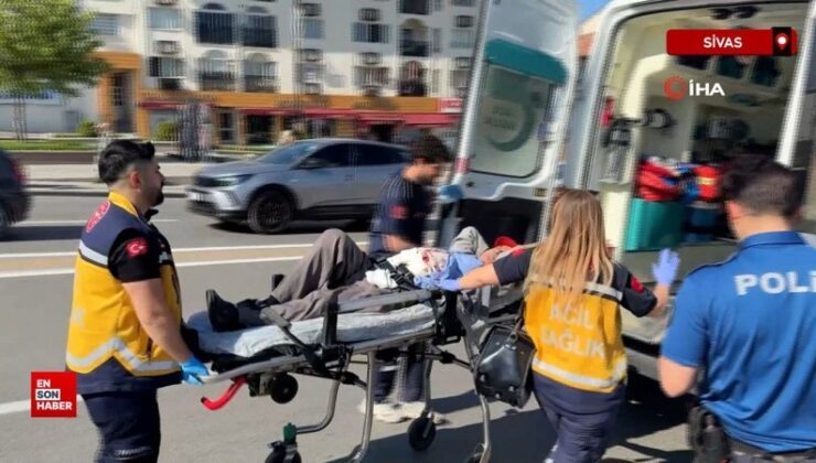 Sivas’ta bir kişi bıçaklanarak yaralandı