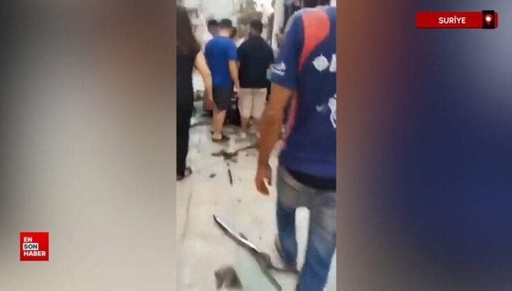 Suriye Şam’da bir kiliseye pazar ayini sırasında akın