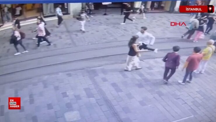 Taksim’de 68 hatadan aranan kuşkulu polis kovalamacasıyla yakalandı