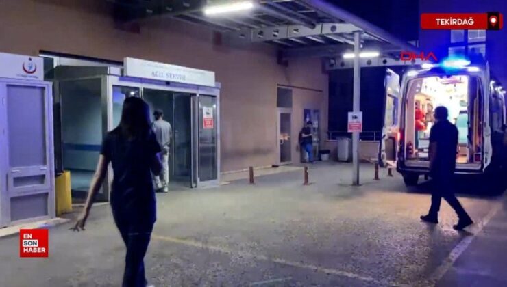 Tekirdağ’da makineye sıkışan 27 yaşındaki personel öldü