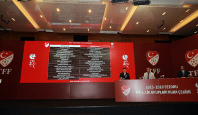 TFF 2. Lig Kümeleri kura çekimi yapıldı