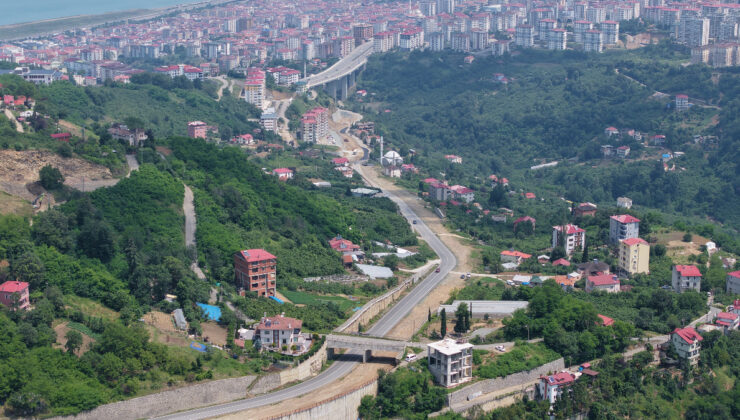 Trabzon’da 13 yıldır üretimi bitmeyen yol