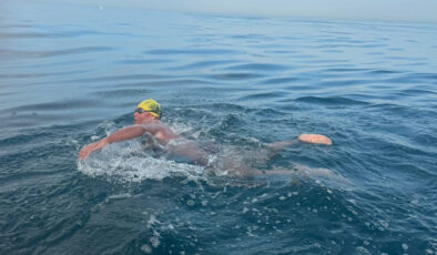 Tuna Tunca, Manş Denizi’ni geçen birinci otizmli Türk sportmen oldu
