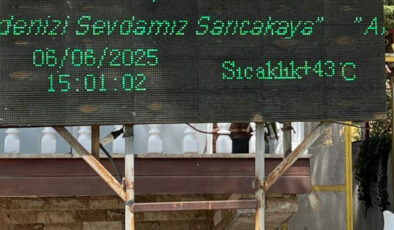 Türkiye’nin en sıcak yerinde termometreler 43 dereceyi gördü