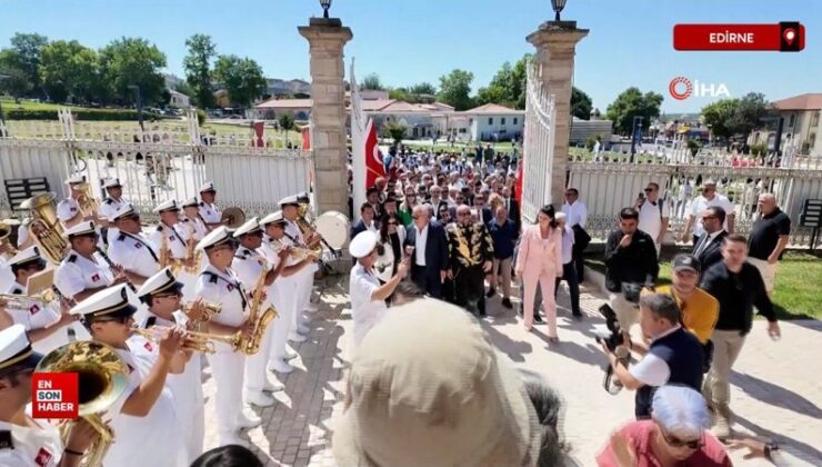 664. Tarihi Kırkpınar Yağlı Güreşleri Ağa Karşılama Merasimi yapıldı