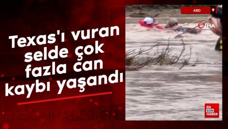 ABD’de yaşanan sellerde en az 13 kişi hayatını kaybetti