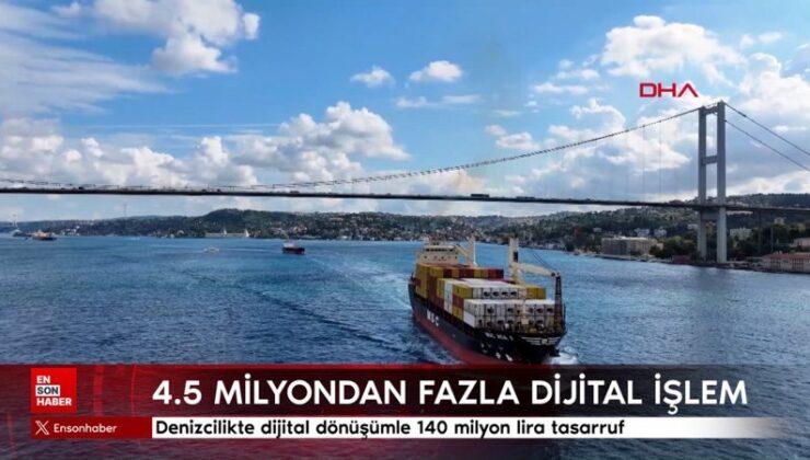 Abdulkadir Uraloğlu: Denizcilikte dijital dönüşümle 140 milyon lira tasarruf