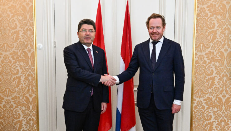Adalet Bakanı Tunç, Hollandalı mevkidaşı Van Weel ile görüştü