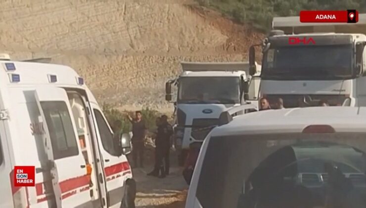Adana’da göçük altında kalan personel hayatını kaybetti