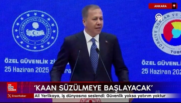 Ali Yerlikaya, iş dünyasına seslendi: Güvenlik yoksa yatırım yoktur