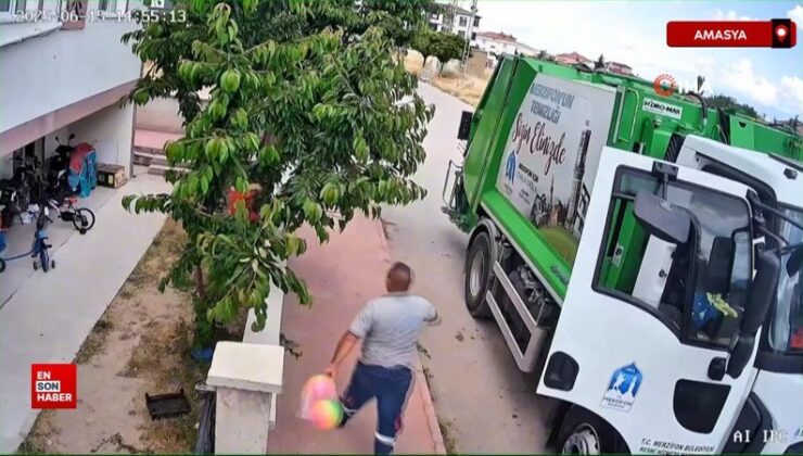 Amasya’da çöp kamyonunun patlattığı topların yerine yenileri geldi