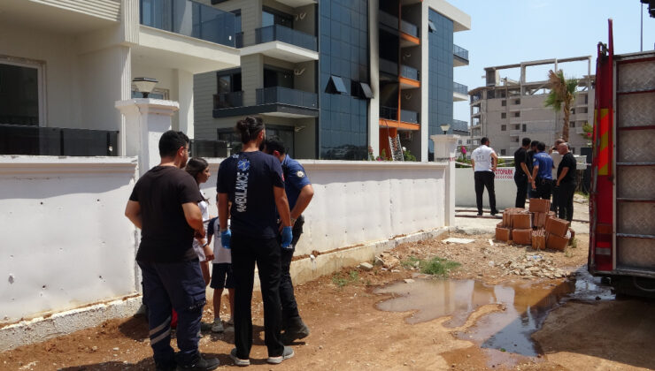 Antalya’da konut yangınında 1 kişi yaralandı