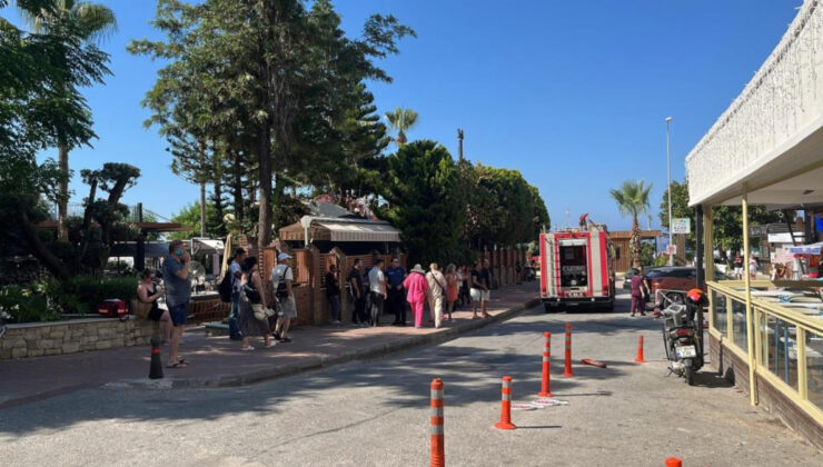 Antalya’da otelin kazan dairesinde yangın: Müşteriler tahliye edildi