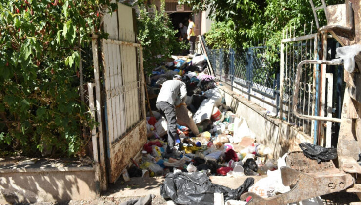 Antalya’da şaşkınlık yaratan olay: 6 katlı binadan 20 kamyon çöp çıktı