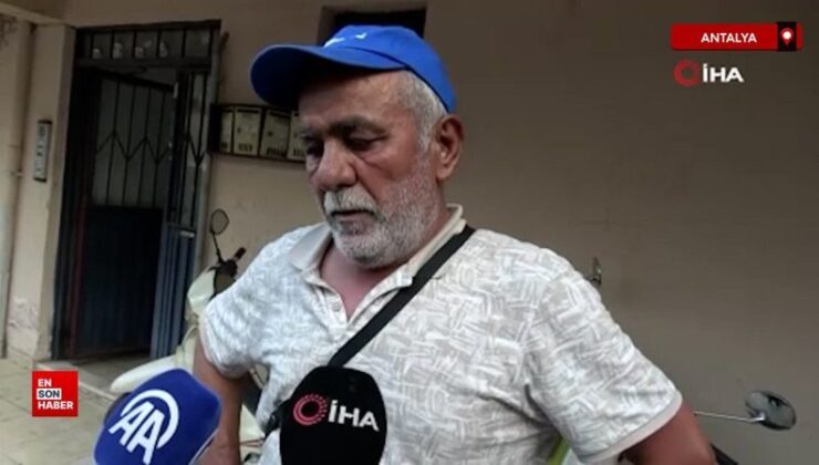 Antalya’da unsur bağımlısı genç konutu yaktı