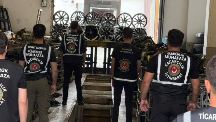 Artvin’de 32 milyon lira pahasında kaçak oto yedek kesimi ele geçirildi