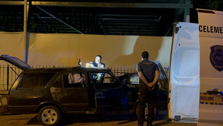 Aydın’da arabası kundaklanan bayan kocasından şikayetçi oldu