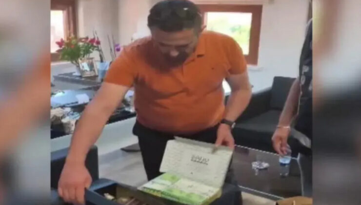 Baklava kutusunda rüşvet alan CHP’linin Atatürk zırhı