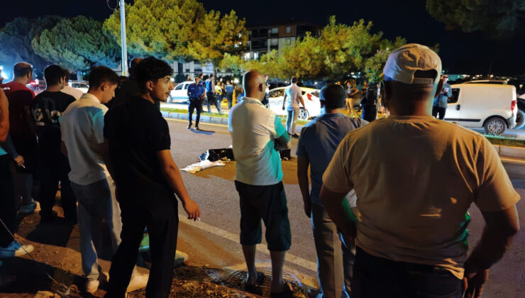 Balıkesir’de yolun karşısına geçmek isteyen vatandaşa araba çarptı