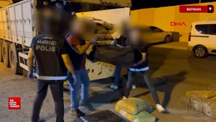 Batman’da TIR’da 27 kilo skunk yakalandı