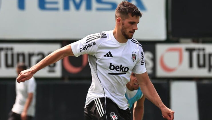 Beşiktaş’ta David Jurasek birinci idmanına çıktı
