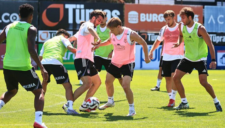Beşiktaş’ta yeni dönem hazırlıkları sürdü