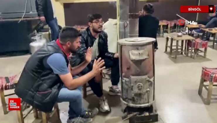 Bingöl’ün Karlıova ilçesinde Temmuz’da kış geri geldi