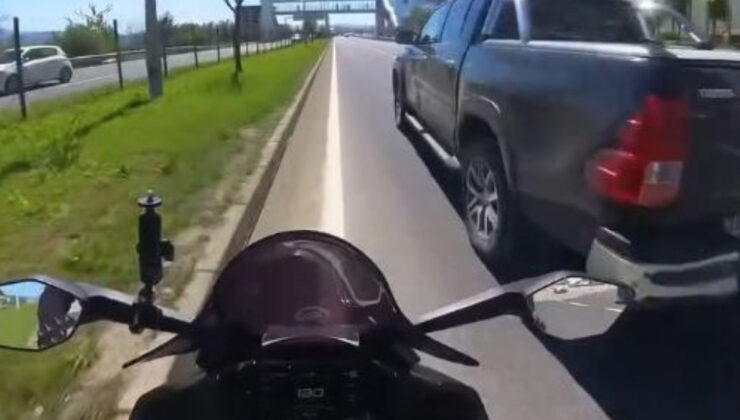 Bolu’da cezaya karşın trafiği tehlikeye atmaya devam etti