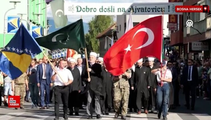 Bosna Hersek’te Ayvaz Dede Şenlikleri’nde 260 atlıyla geçit merasimi