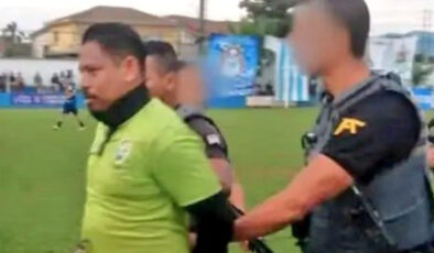 Brezilya’da yeşil alanda uyuşturucu operasyonu: Hakem maç sırasında gözaltına alındı