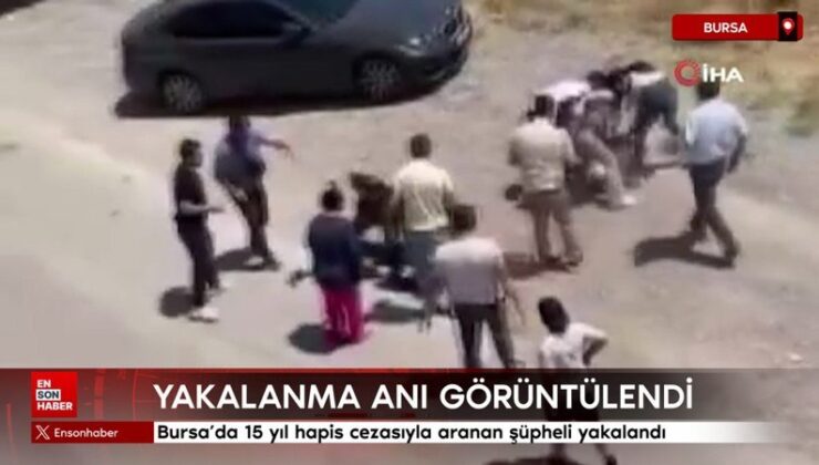 Bursa’da 15 yıl mahpus cezasıyla aranan kuşkulu yakalandı