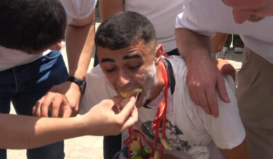 Bursa’da damada düğün öncesi adeta azap ettiler