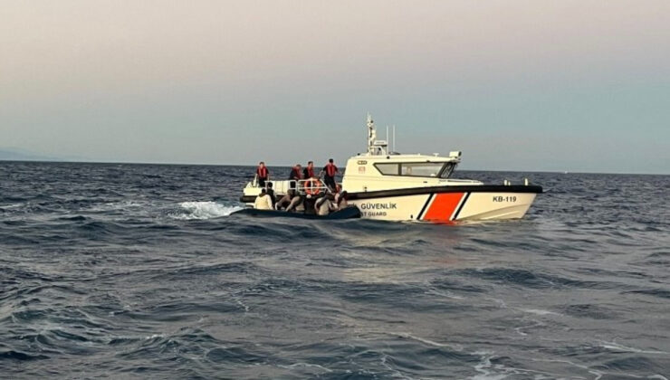 Çanakkale açıklarında 17 kaçak göçmen yakalandı