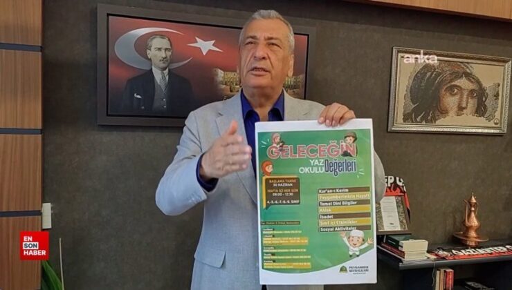 CHP’li Hasan Öztürkmen, Kur’an kurslarını gaye aldı