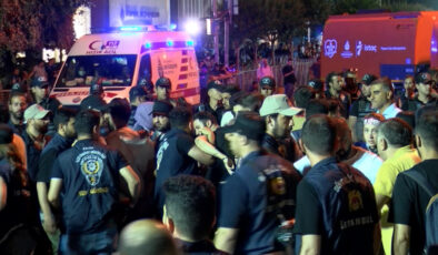 CHP’nin Saraçhane mitinginde, polise taşlı akın