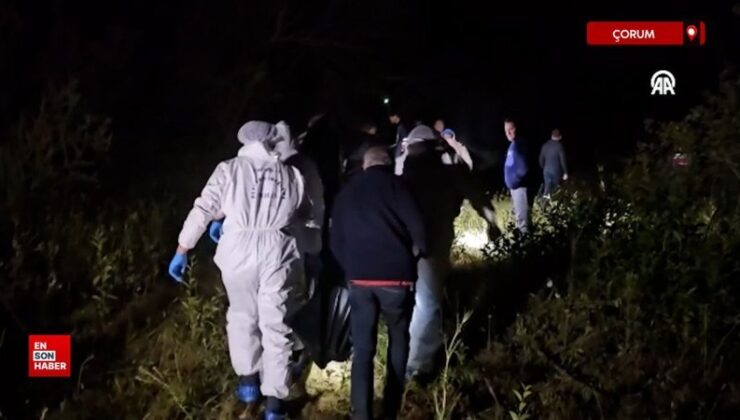 Çorum’da 4 gündür haber alınamayan kişinin bıçakla öldürülüp gömüldüğü belirlendi